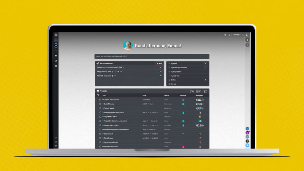 ProofHub’s Me View: The best way to track your personal productivity